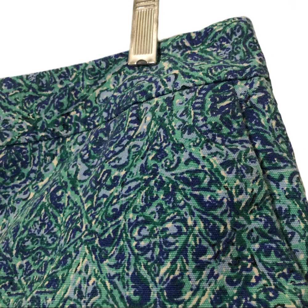 Talbots High Waisted Pattern Modest Shorts - Picture 3 of 5